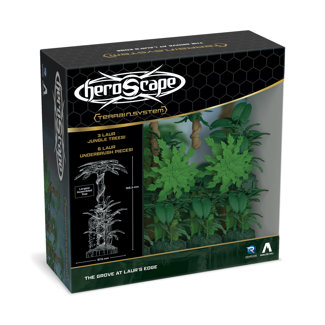 Heroscape - The Grove at Laur's Edge Terrain Expansion