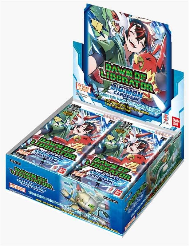 Digimon Dawn of Liberator Booster - EX-11 - Box