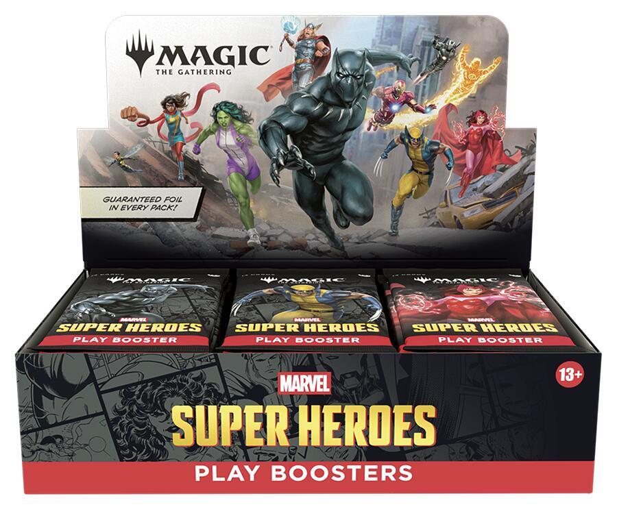 Marvel Super Heroes - Play Booster box