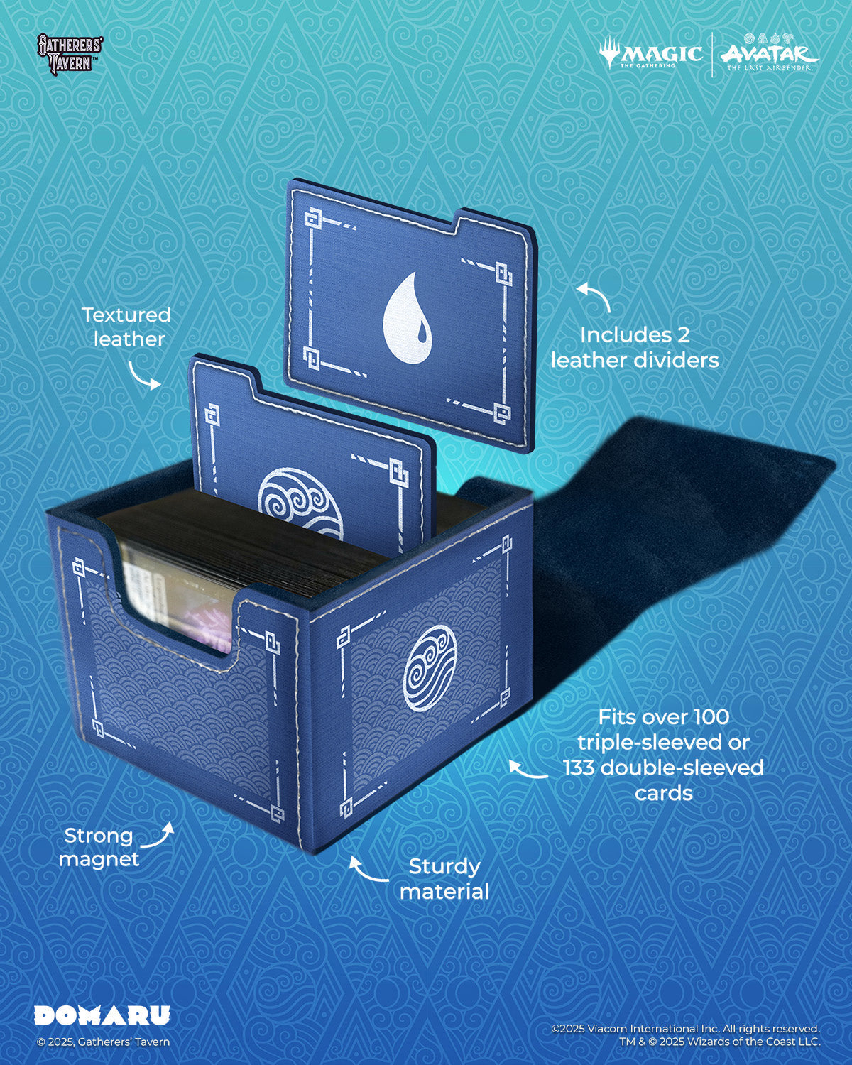 MTG: DOMARU Deck Box - Avatar The Last Airbender - Water