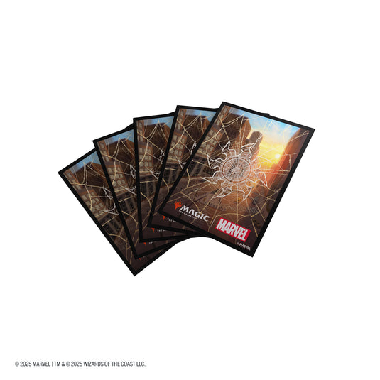 Magic: The Gathering Premium Art Sleeves - Spider-Man - Plains