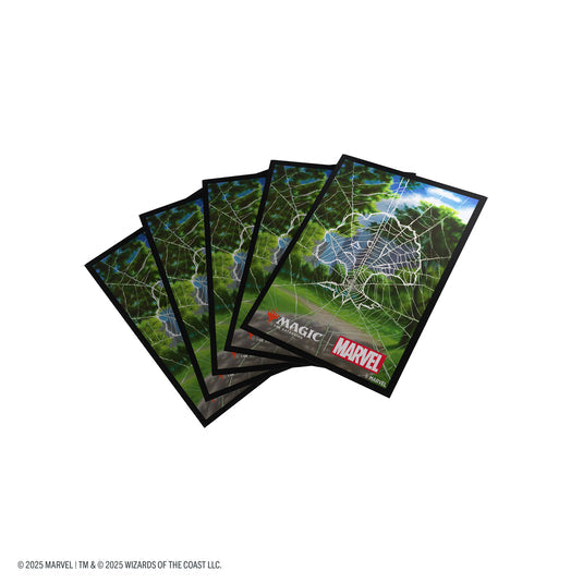 Magic: The Gathering Premium Art Sleeves - Spider-Man - Forest