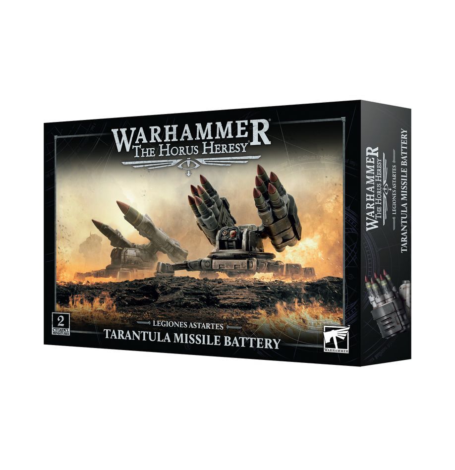 HH: Legion Astartes - Tarantula Missile Battery box front