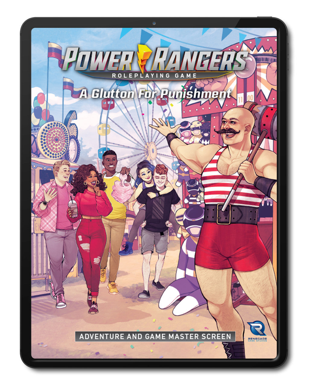 Power Rangers: A Glutton for Punishment Adventure Book