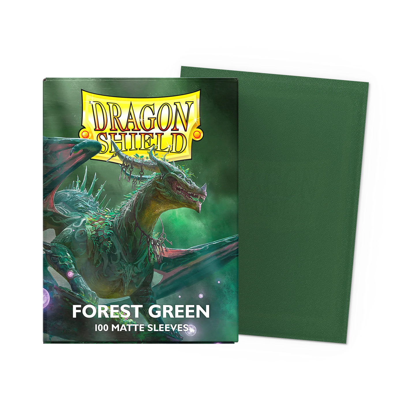 Forest Green 100-Count Matte Sleeves