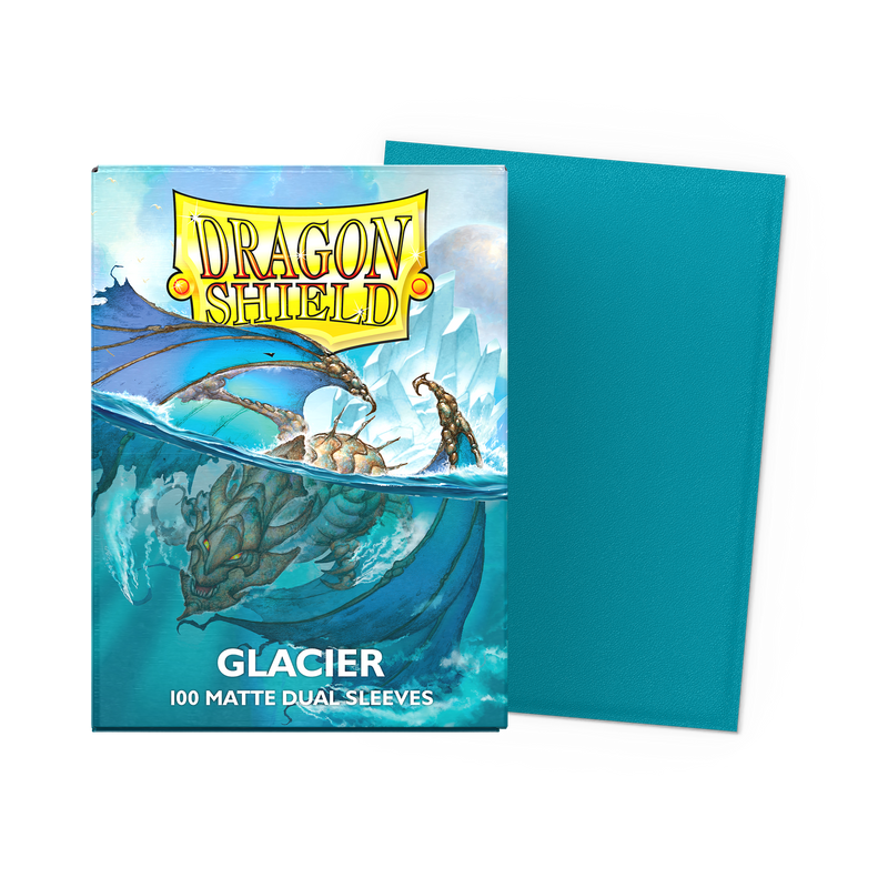 DGS: Dual Matte Sleeves - Standard - Glacier