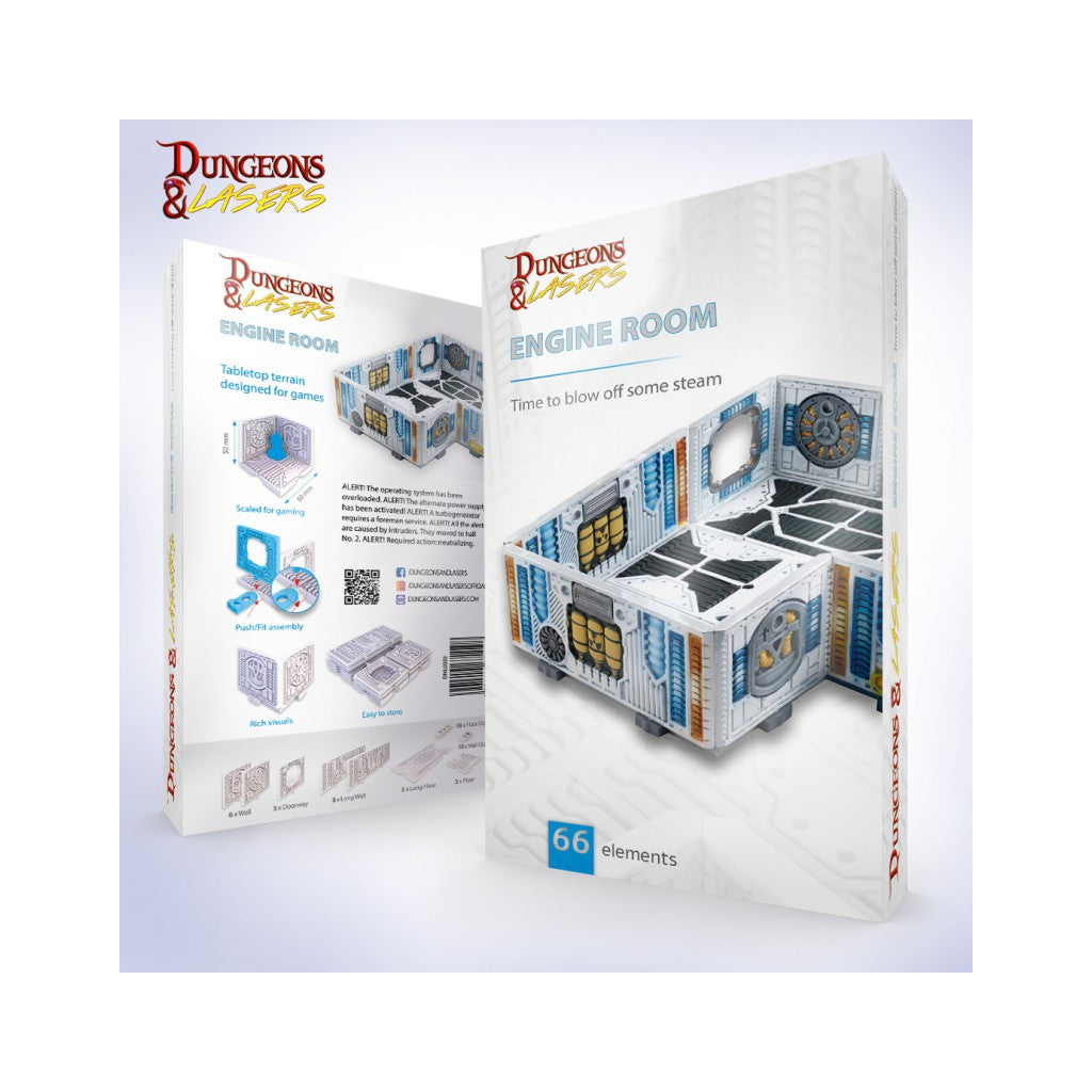 Dungeons & Lasers Engine Room terrain set