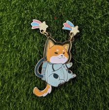 Shiba Space Explorer - Enamel Pin