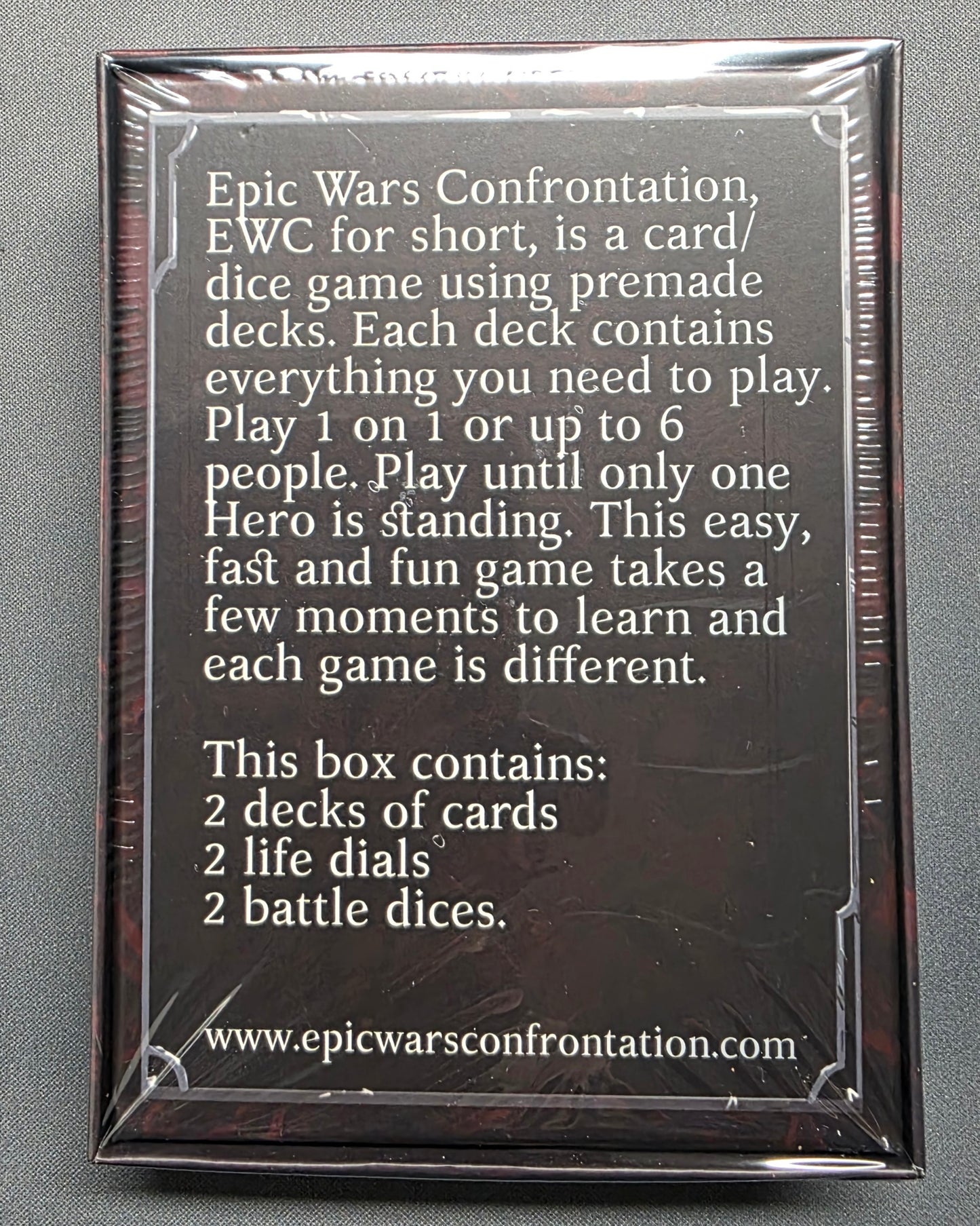 Epic Wars Confrontation - Base Set - Paladin vs Necromancer