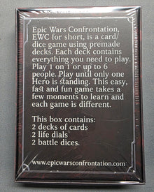 Epic Wars Confrontation - Base Set - Paladin vs Necromancer