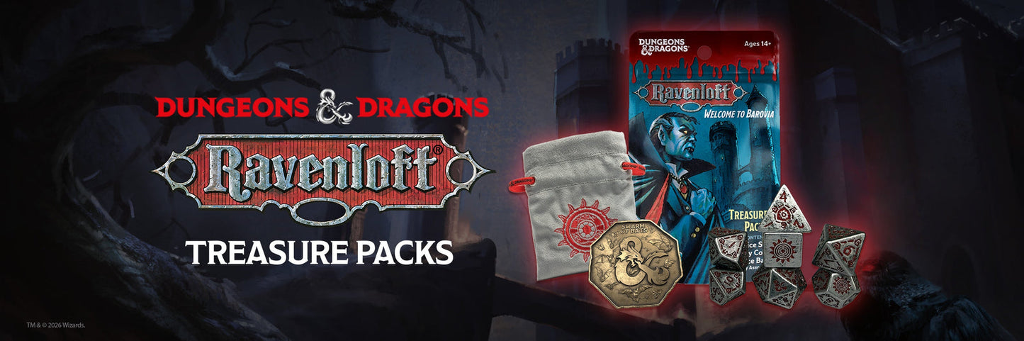Dungeons & Dragons Castle Ravenloft Treasure Pack
