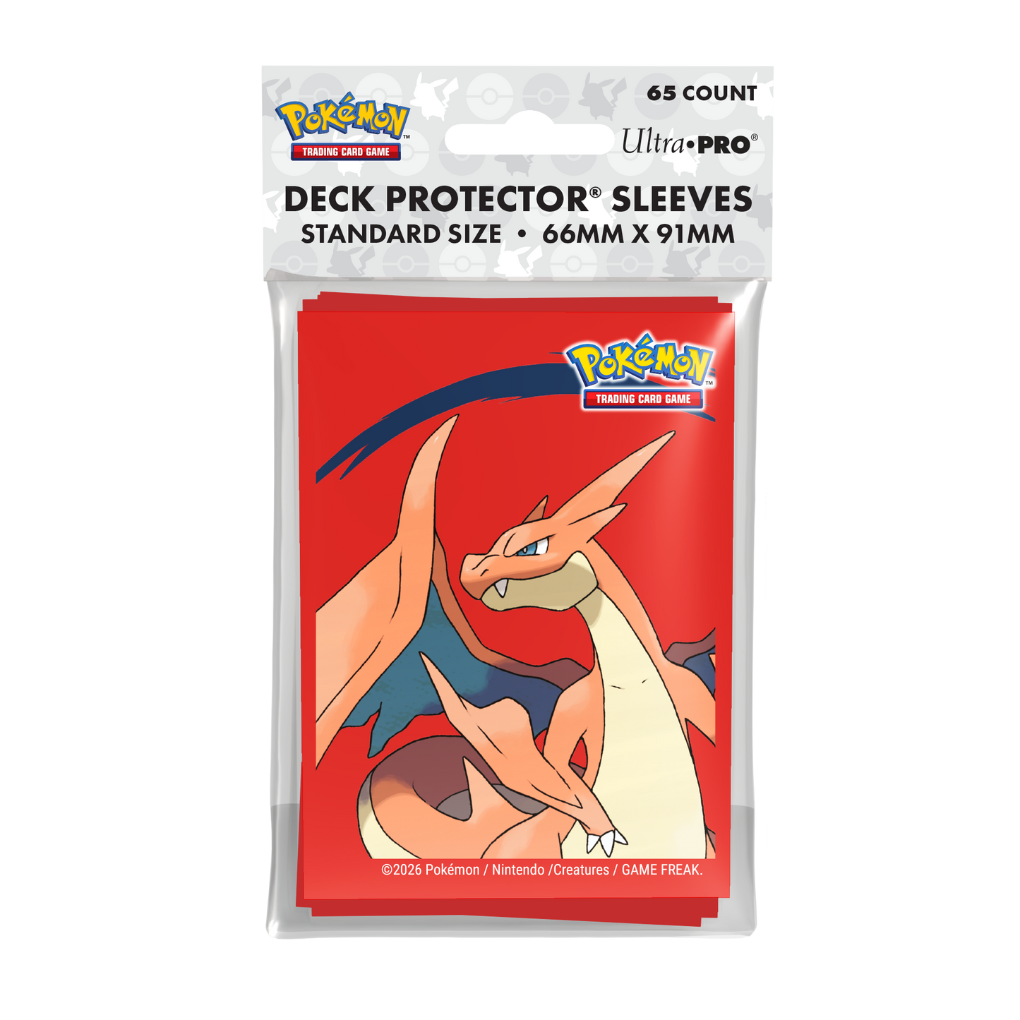 PKM: Ultra Pro Deck Protector Sleeves - Mega Charizard Y