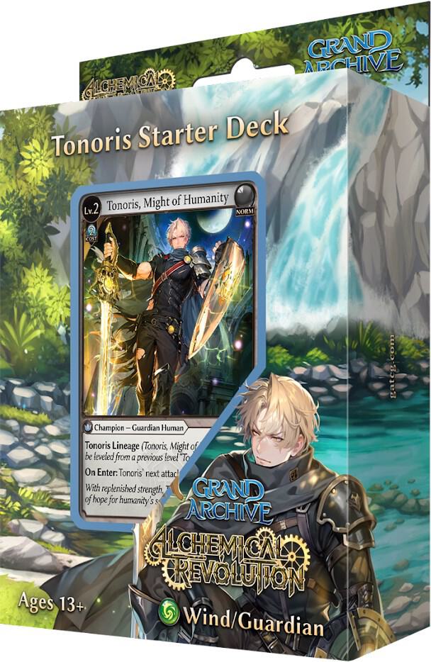 Alchemical Revolution Starter Deck - Tonoris for Grand Archive TCG