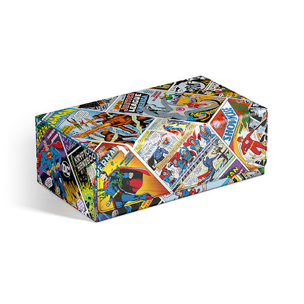 UTG: Squaroes Deckbox - Collector Case - Justice League - Vintage Comics
