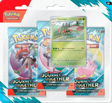 Pokemon Scarlet & Violet - Journey Together 3 Pack Blister [Yanmega]