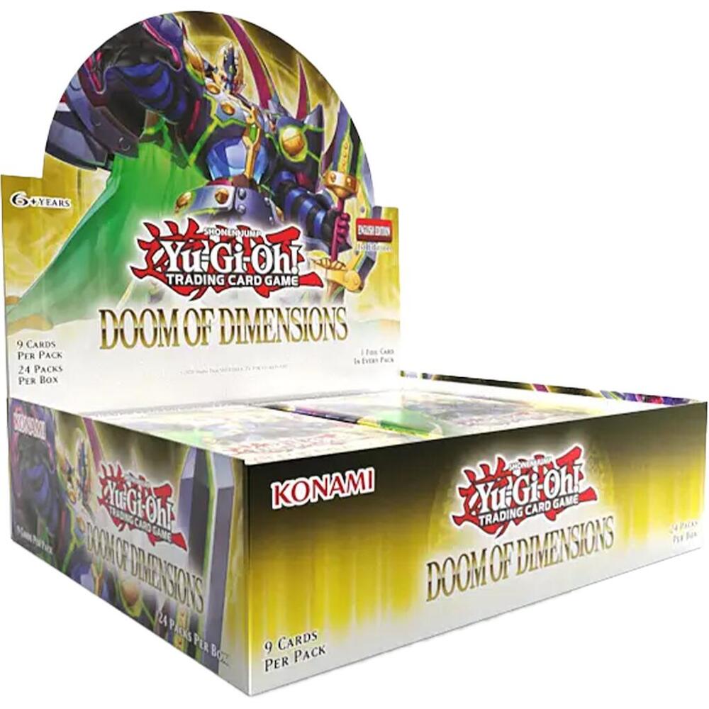 YGO: Doom Of Dimensions Booster - Regular box product image