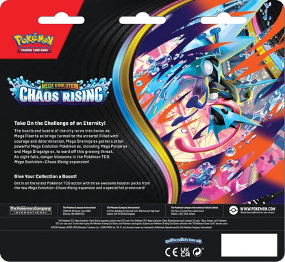 Pokemon Mega Evolution - Chaos Rising 3-Pack Blister [Charmeleon]