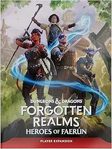 D&D 5e: Forgotten Realms - Heroes of Faerun, Player Expansion - Regular Cover