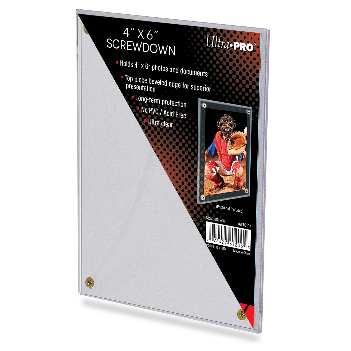 UPR: 4x6 Screwdown Card Holder