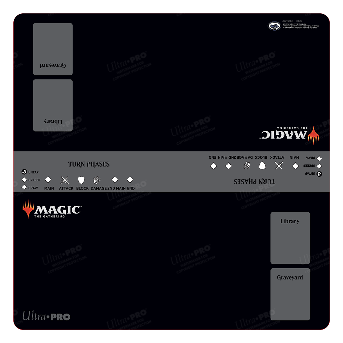 MTG: Ultra Pro Playmat - 2-Player Battlefield