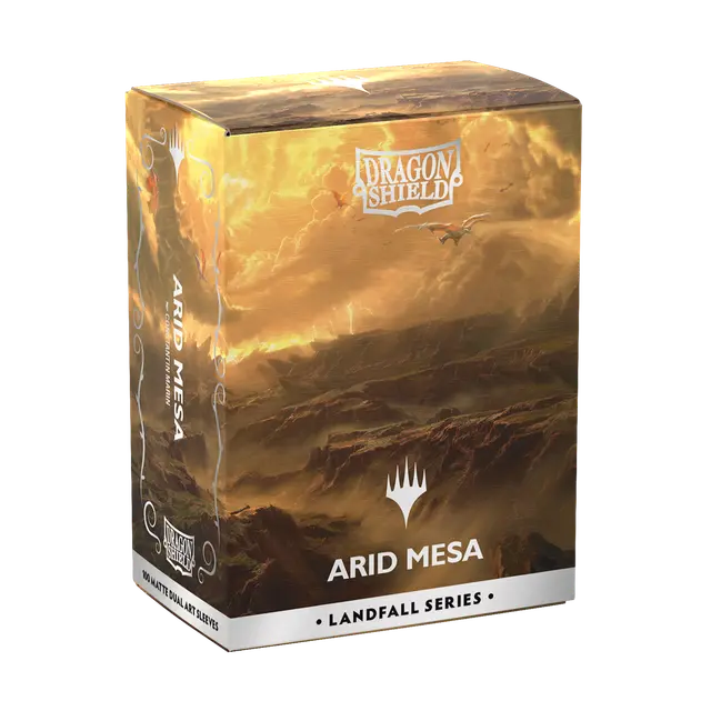 Dragon Shield | Matte Dual Art Sleeves | 100 ct - Arid Mesa - Landfall Series