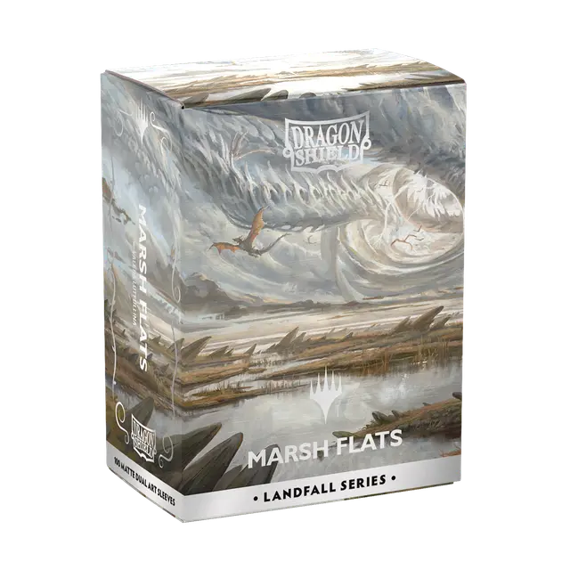 Dragon Shield | Matte Dual Art Sleeves | 100 ct - Marsh Flats - Landfall Series