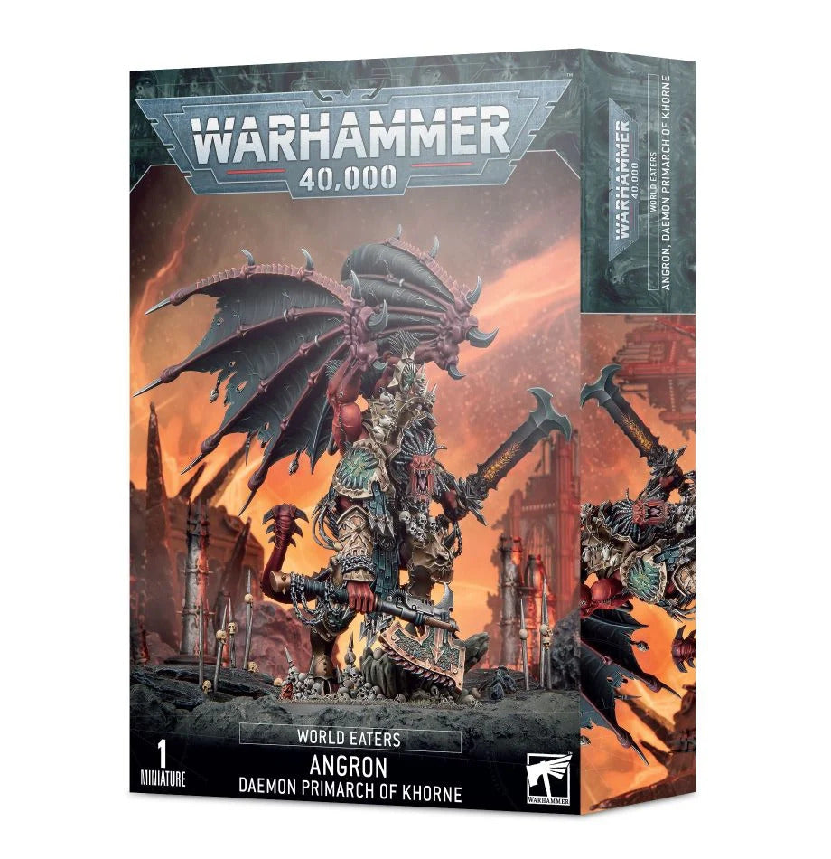40k: World Eaters - Angron, Daemon Primarch of Khorne box front