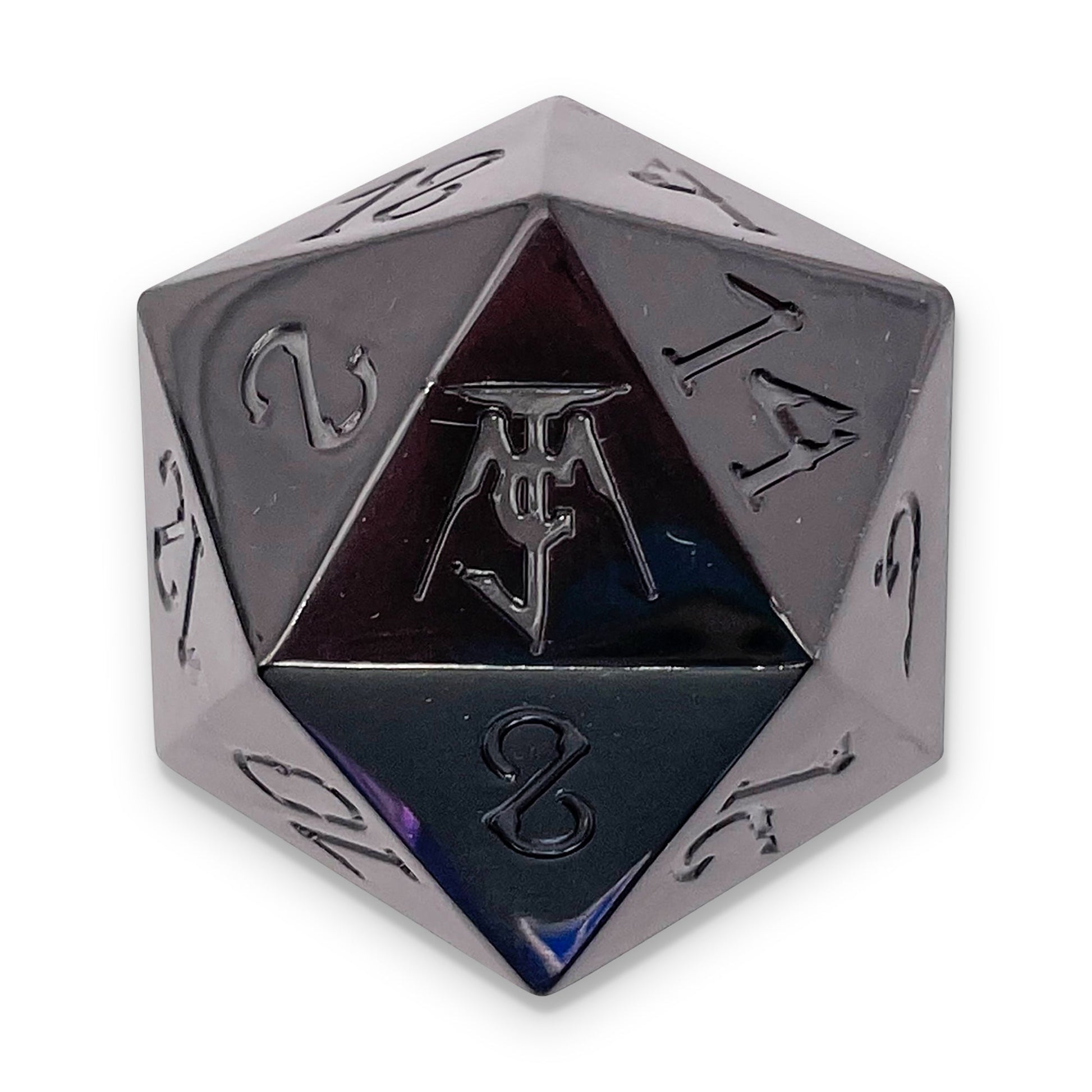 Norse Foundry: Boulder 45mm Metal D20 Dice - Jason Charles Miller