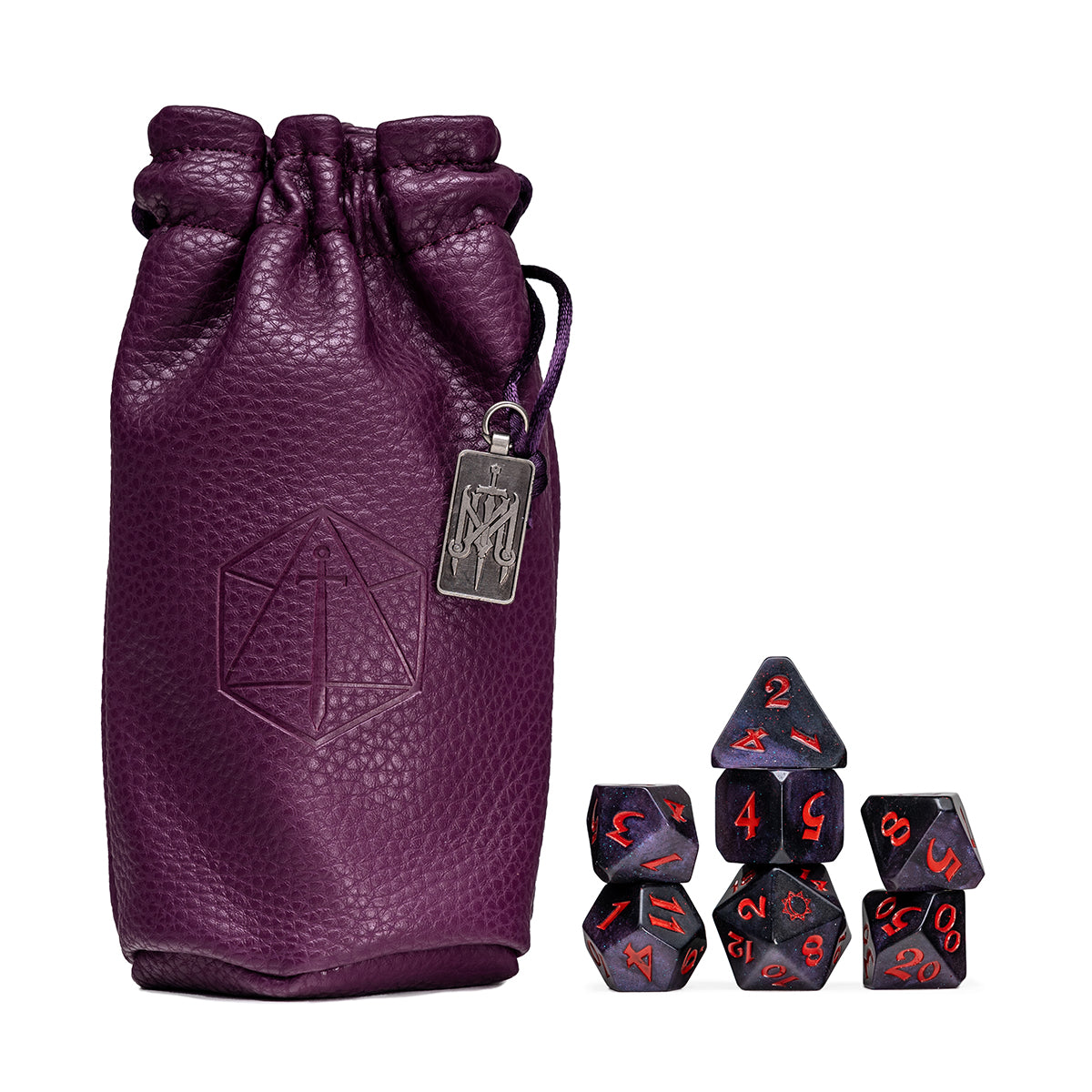Critical Role Mighty Nein Mollymauk Tealeaf dice set