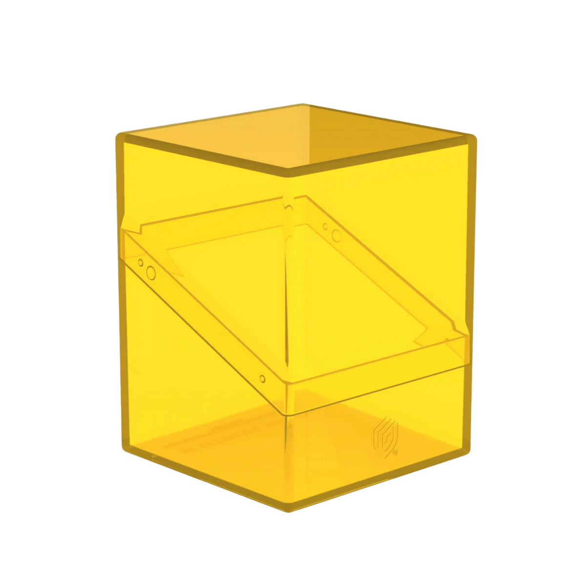 UTG: Boulder 100+ Deckbox - Clear - Amber
