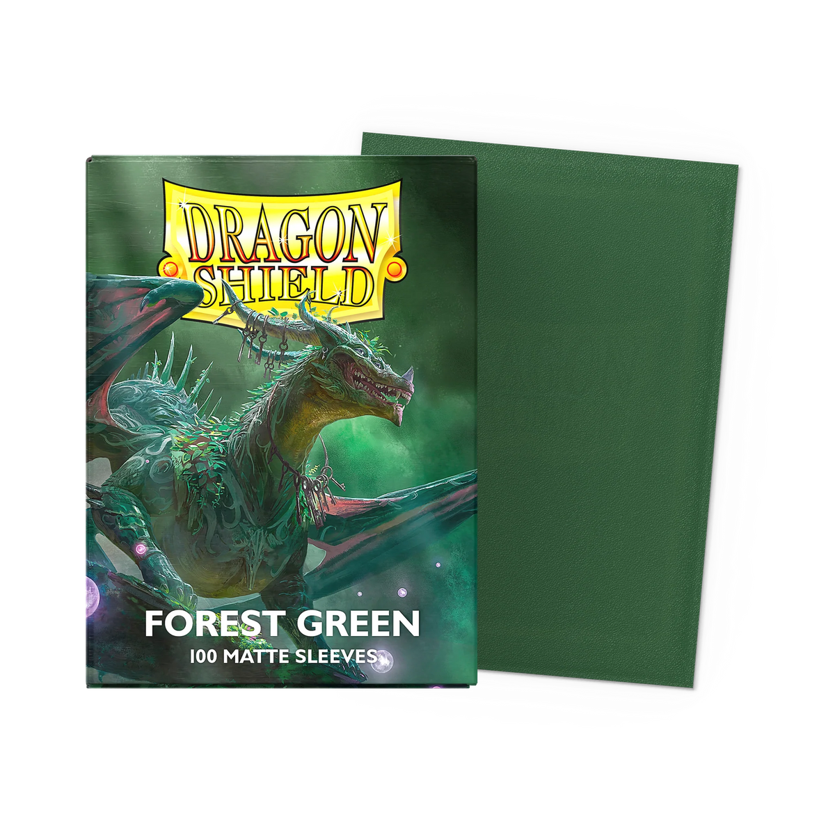 Forest Green 100-Count Matte Sleeves