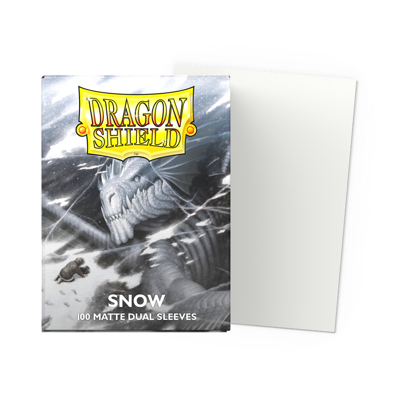 DGS: Dual Matte Sleeves - Standard - Snow