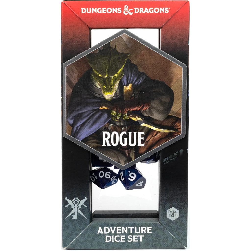 Dungeons & Dragons Adventure Dice Set Rogue Purple