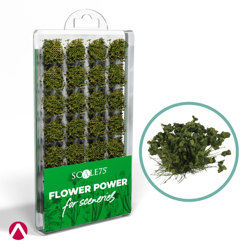 FLO-003 Green Flowers