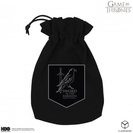 DIB: Game of Thrones Dice Pouch - Nights Watch