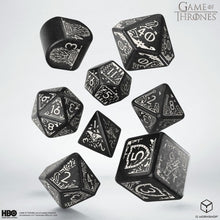 Dice: Q Workshop GoT Dice Set - 8 Die - Night's Watch