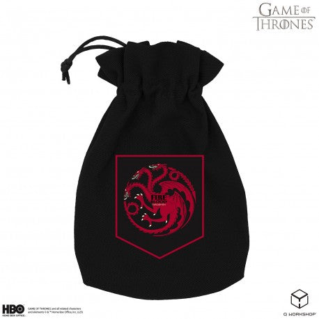 DIB: Game of Thrones Dice Pouch - Targaryen