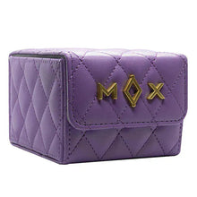 KMC Mox 133+ Purple deck box for trading cards