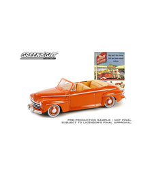 Greenlight Vintage Ad Cars Series 10 - 1946 Ford Super Deluxe Convertible