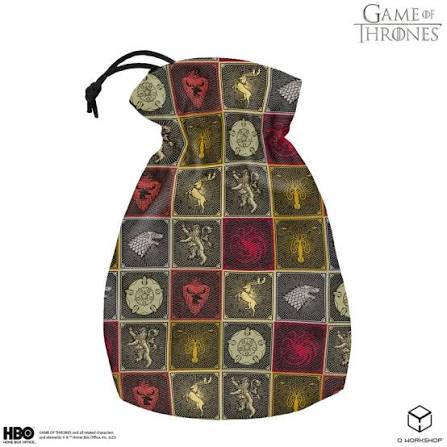 Game of Thrones Dice Pouch - Sigils Pattern