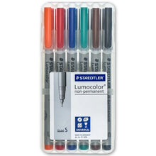 Lumocolor Non-permanent Markers - 6 Pack