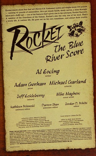 Rocket TP VOL 01 Blue River Score