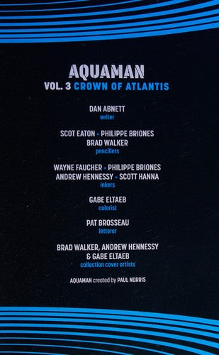 Aquaman TP VOL 03 Crown of Atlantis (Rebirth)